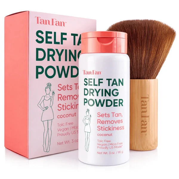 Tan Fan Self Tan Drying Powder Kit