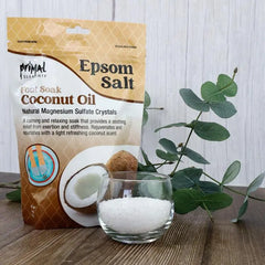 Primal Elements Salt Foot Soak Coconut Oil 1 LB Primal Elements