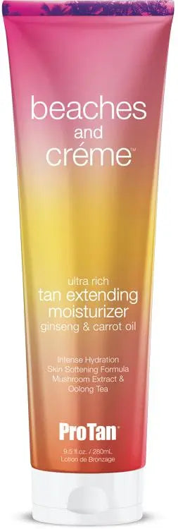 Pro Tan Beaches & Creme Ultra Rich Moisturizer 9.5 oz. Pro Tan