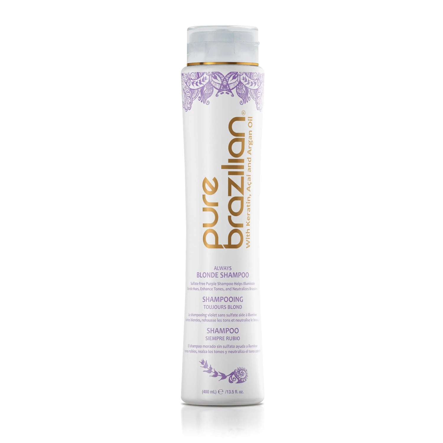 Pure Brazilian Always Blonde Shampoo 13.5 oz. Pure Brazilian