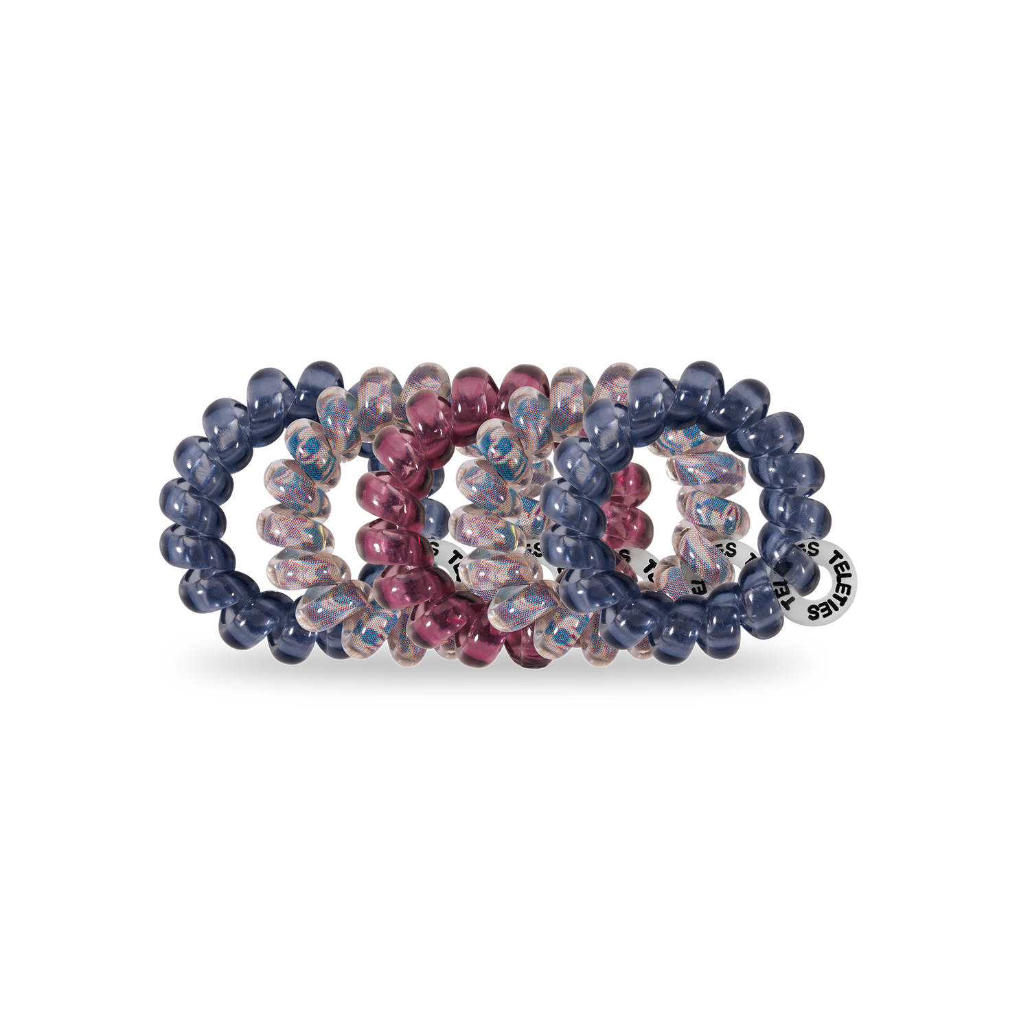 Teleties Hair Ties Tiny Purple Haze - 5 Pack