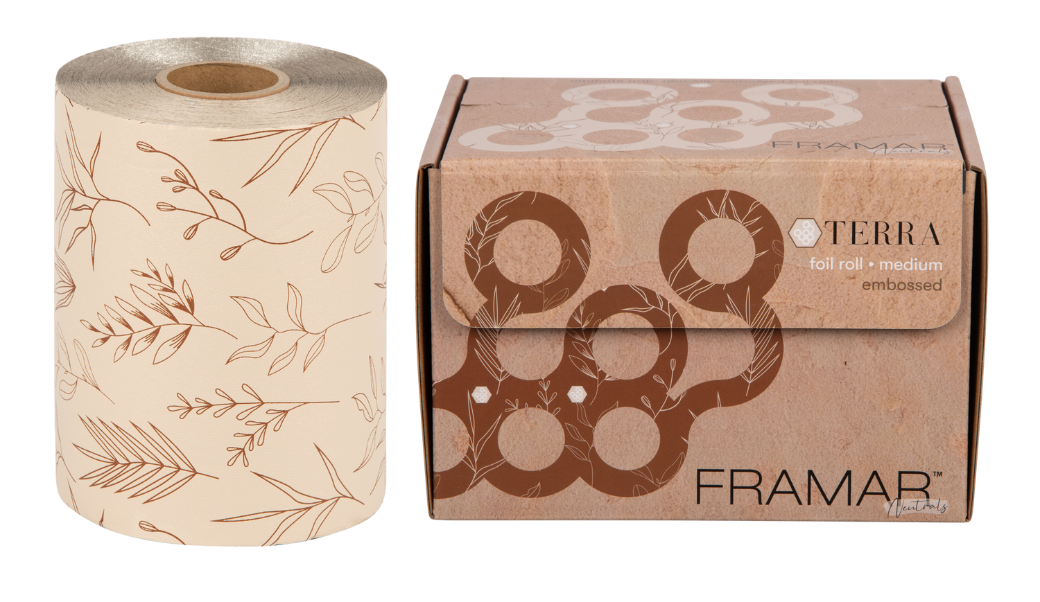 Framar Terra Embossed Foil Roll 320 Feet Framar