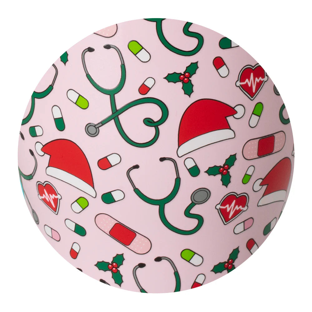 Swig Life Mega Mug 30oz Santa's Scrubs