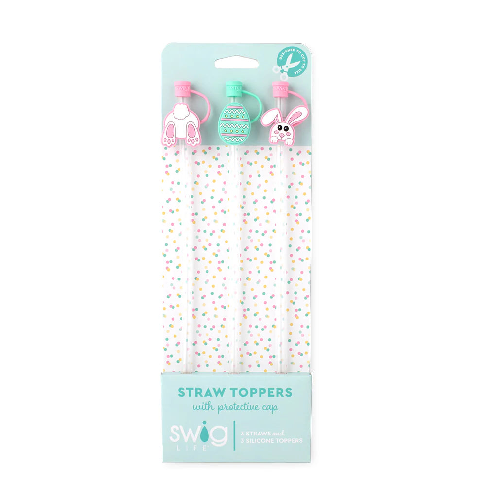 Swig Life Straw Topper Set - Bunny Trail