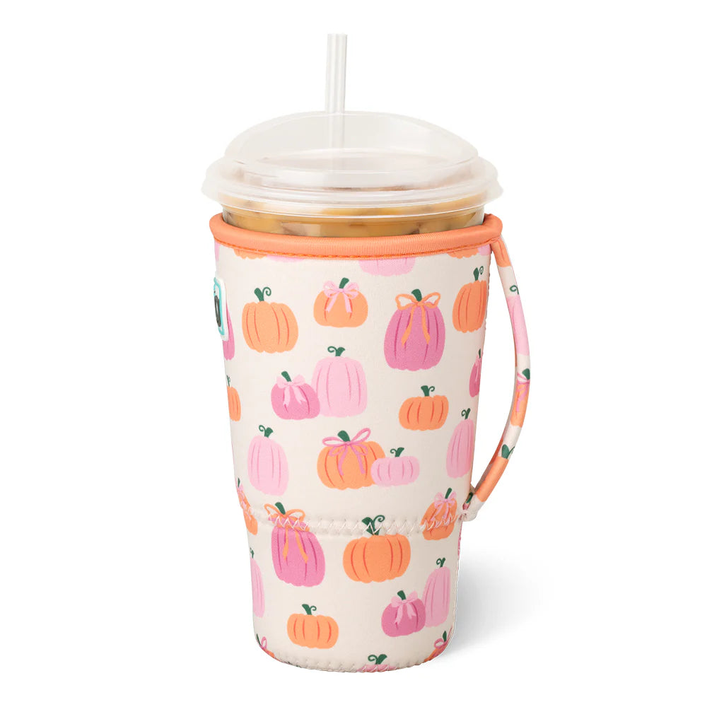 Swig Life Coolie Large Iced Cup Pumpkin Bow