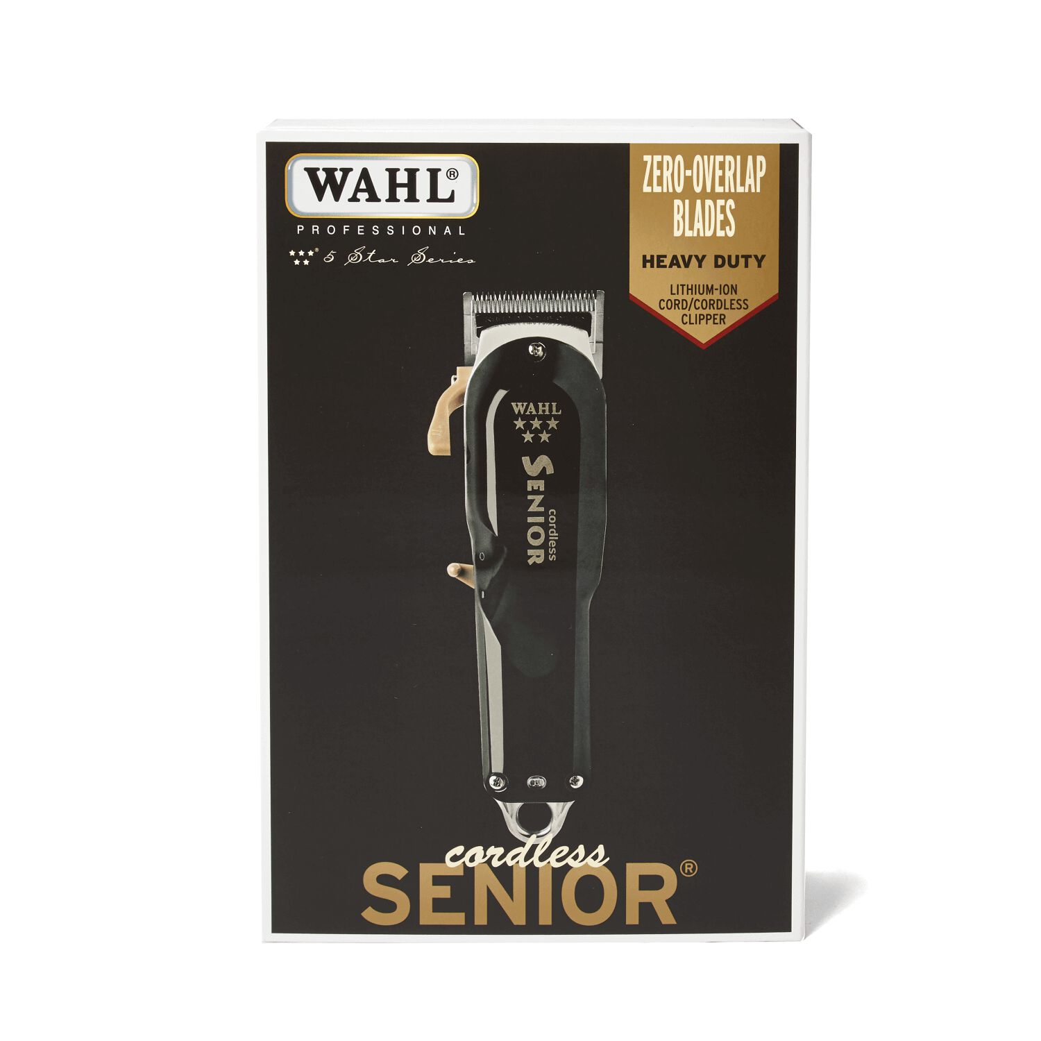 Wahl 5 Star Inalámbrico Senior Edición Limitada Negro