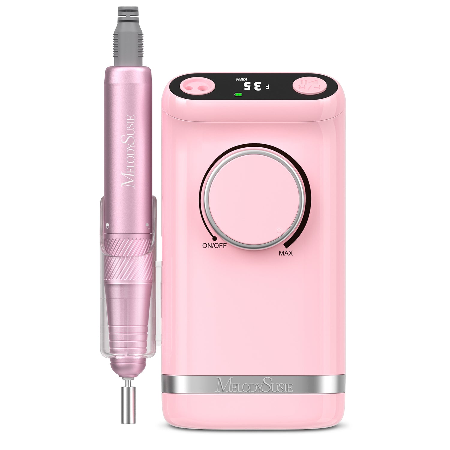 MelodySusie SC300F Rechargeable Nail Drill 30000RPM - Pink