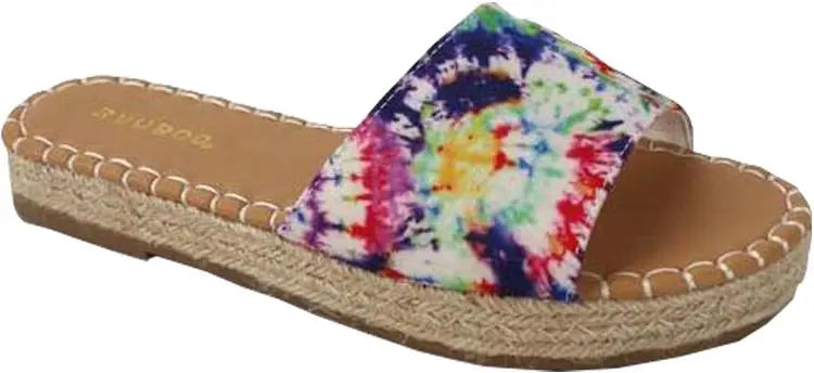 Sandals Tie-Dye PinkPro Beauty Supply