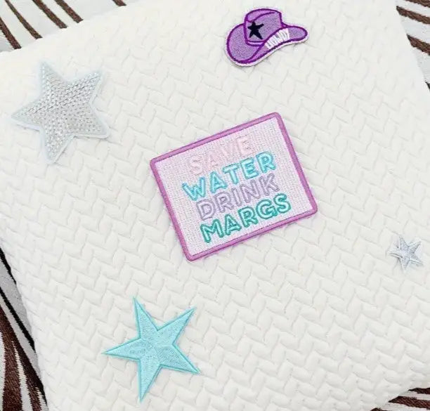 Save Water Drink Margaritas Patch Set PinkPro Beauty Supply