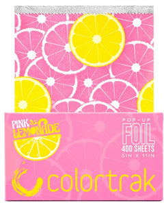 Colortrak Pink Lemonade Pop-Up Foil - 400 Count - PinkPro Beauty Supply