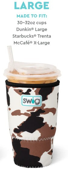 Swig Life Large Iced Cup Coolie - Hayride - PinkPro Beauty Supply