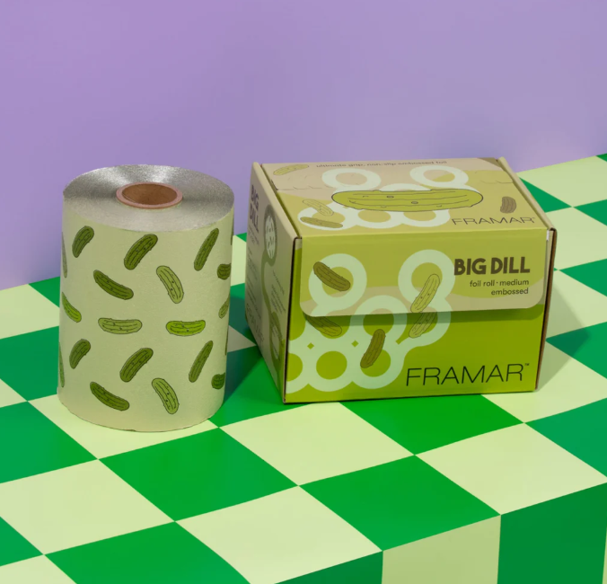 Framar Big Dill Embossed Foil Roll - 320 Feet