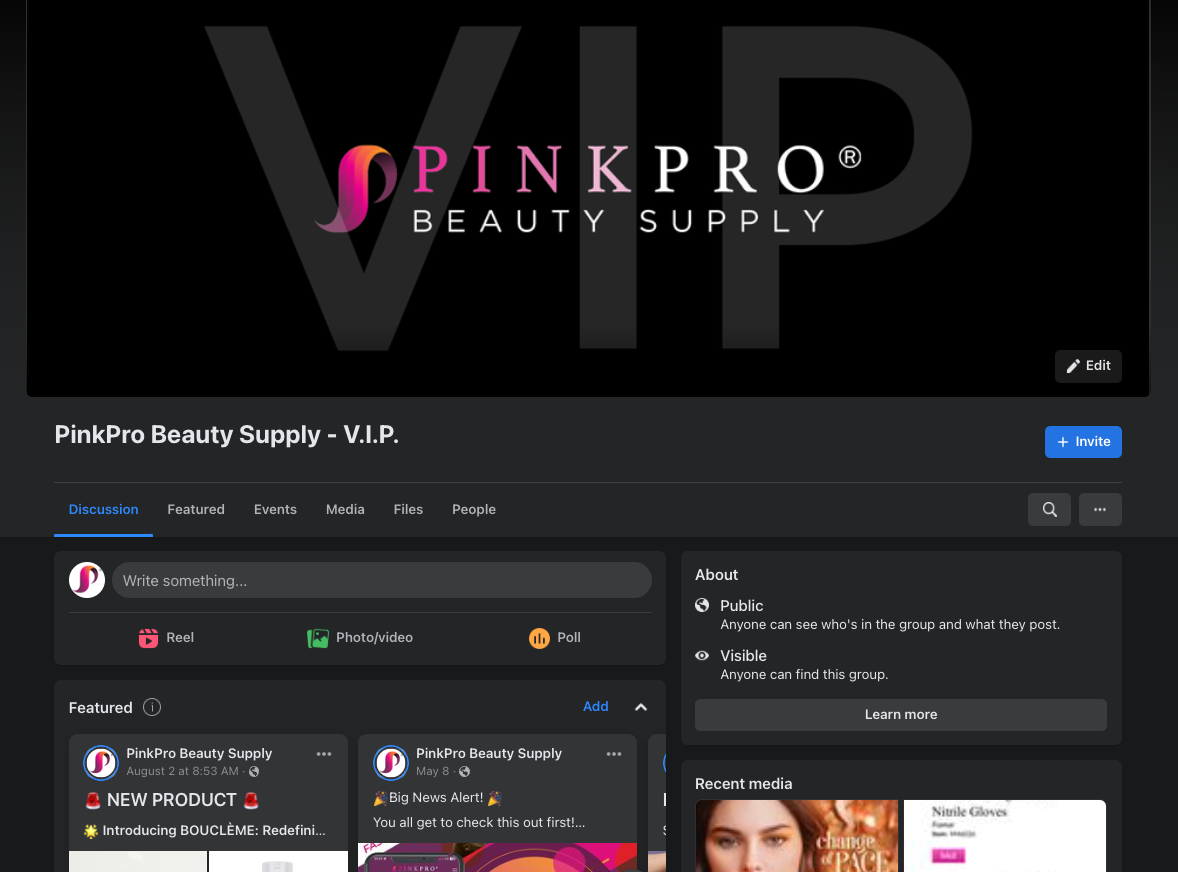 Pro beauty outlet supply