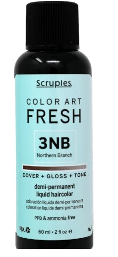 Scruples Color Art Fresh Demi-Permanent Liquid Color - 3NB Northern Branch