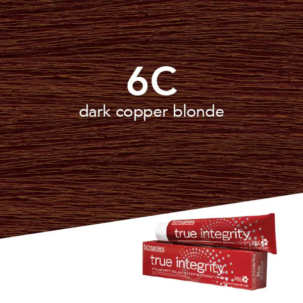 Scruples True Integrity Opalescent Creme Colour - 6C/Dark Copper Blonde 2.05 oz. Scruples