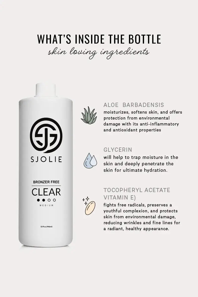 Sjole Solution No. 9 - Clear 32 oz. Sjolie