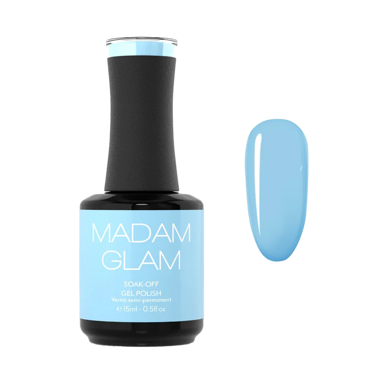 Madam Glam Gel Color Baby Blue 0.5 oz