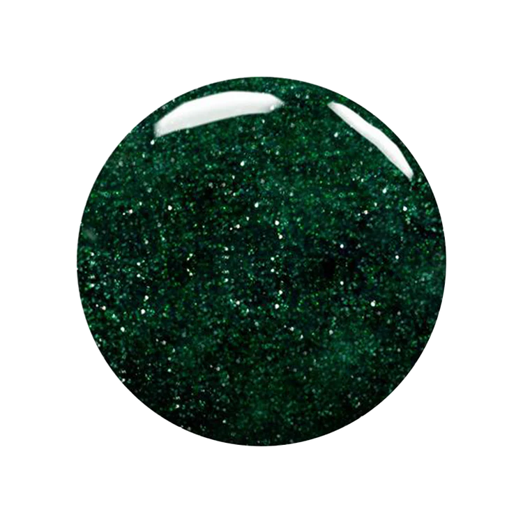 Madam Glam Gel Color Glittery Emerald 0.5 oz.
