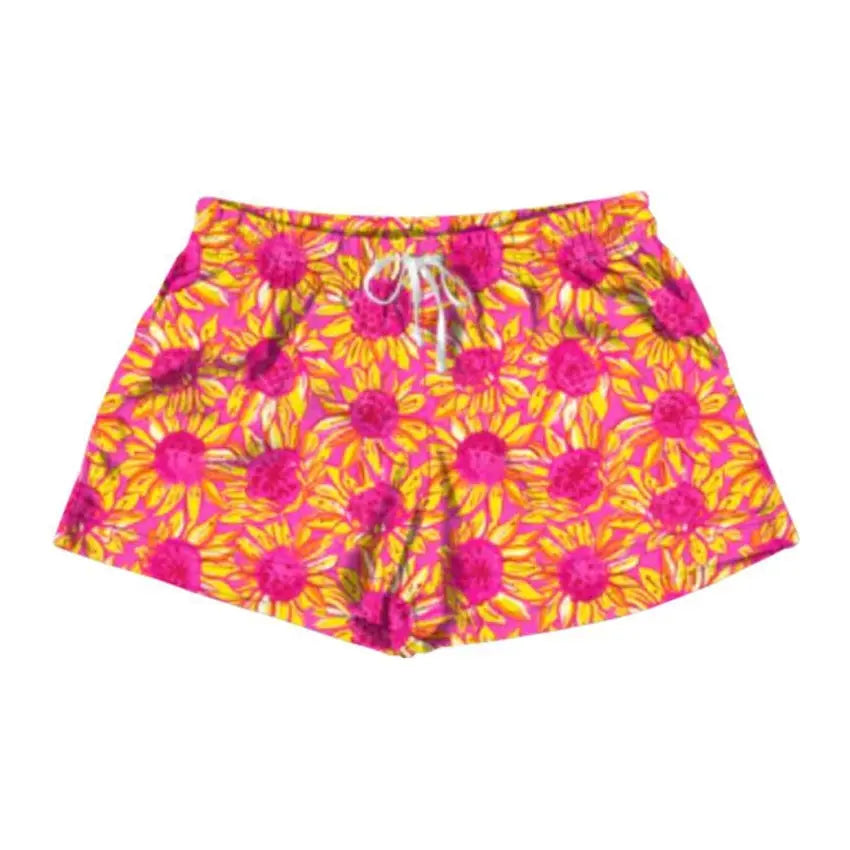 Southern Couture Shorts Sunflowers Southern Couture