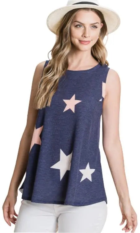 Star Tank Top PinkPro Beauty Supply