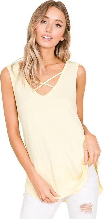 Strappy Tank Top PinkPro Beauty Supply