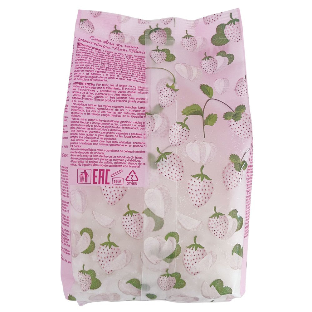 Waxness White Strawberry Thermochromic Rosin Free Hard Wax 2.2 lb