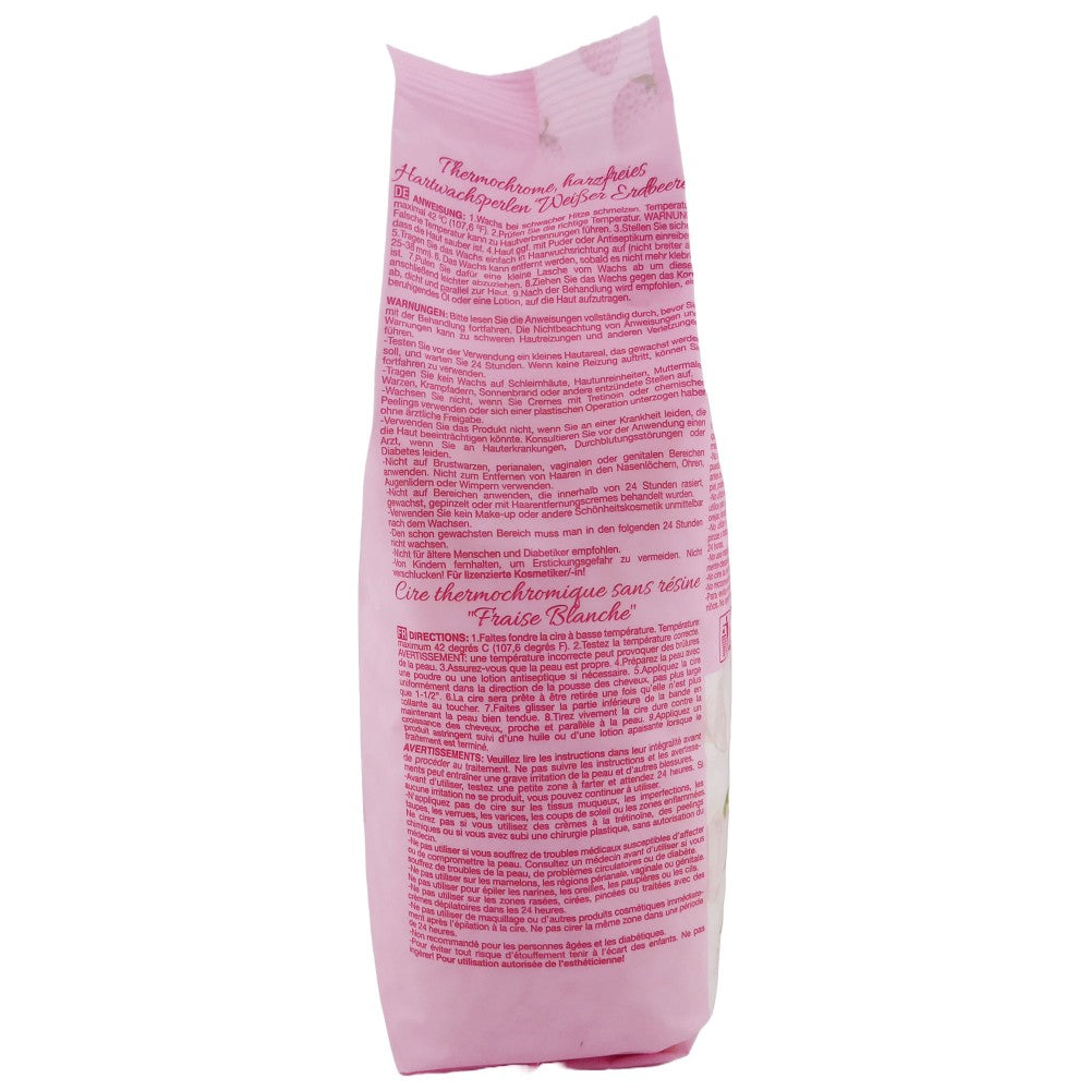 Waxness White Strawberry Thermochromic Rosin Free Hard Wax 2.2 lb