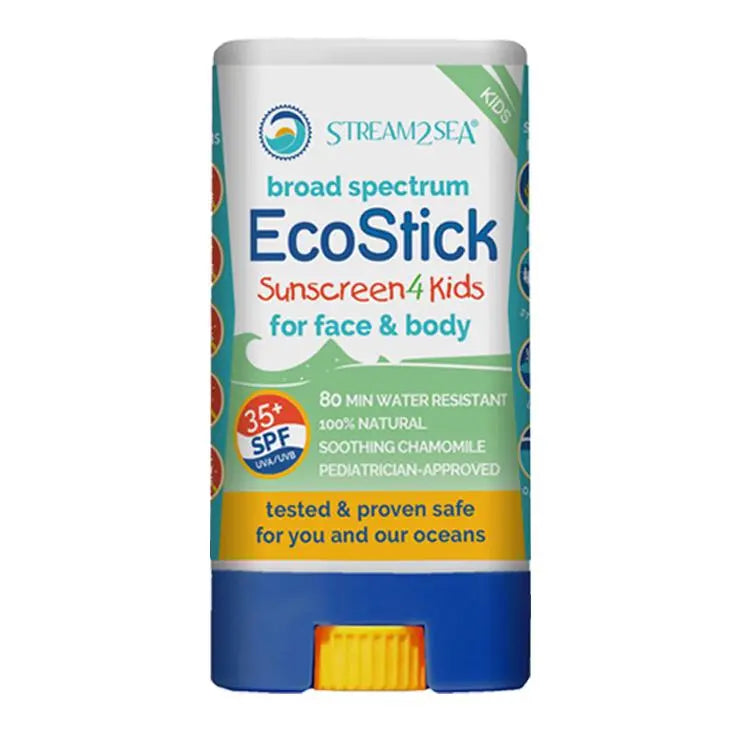 Stream2Sea 35+ SPF EcoStick Sunscreen 4 Kids Stream2Sea