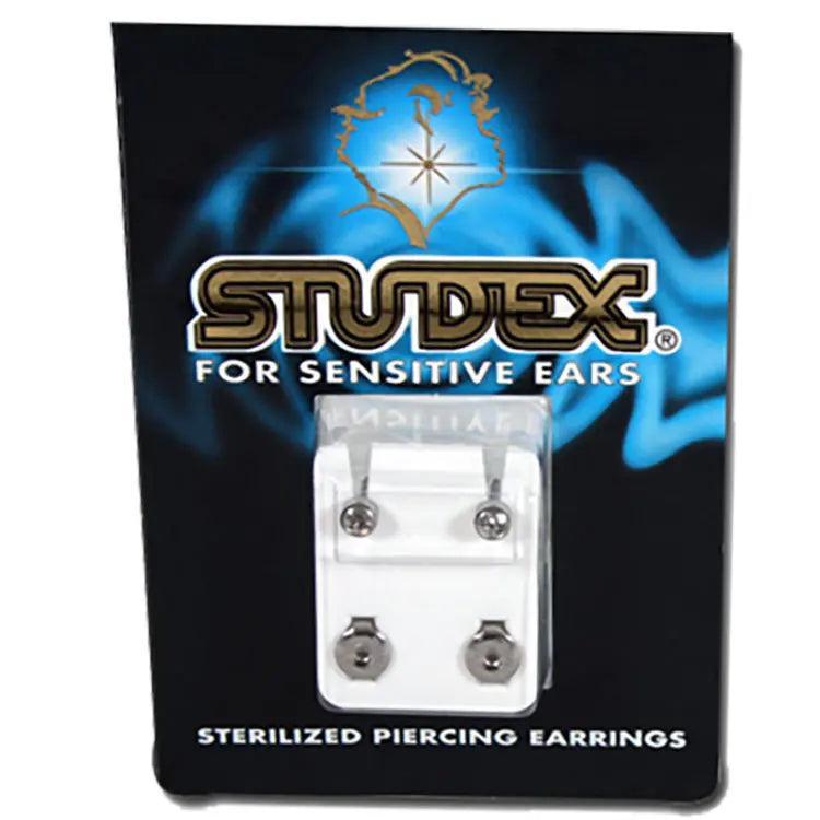 Studex Silver April Stone Studs Studex