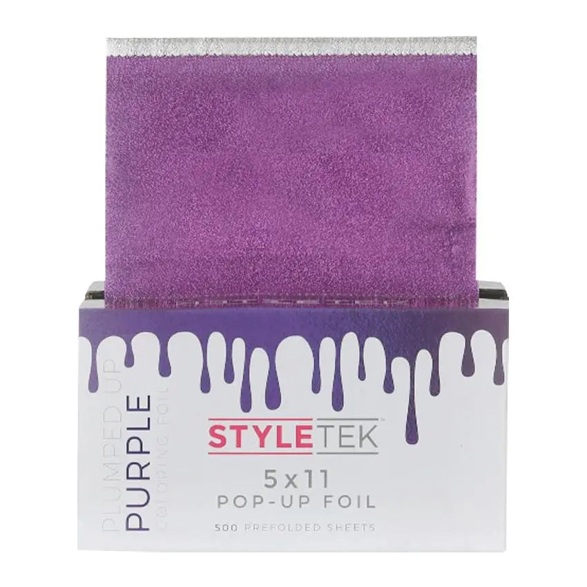 StyleTek 5x11 Pop-Up Foil Sheets Plumped Up Purple StyleTek