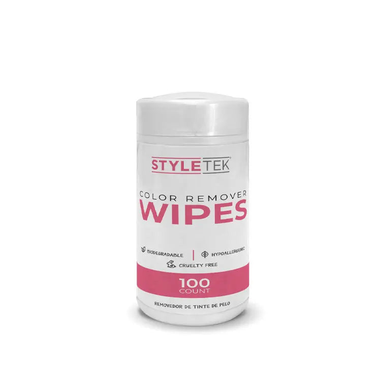 Styletek Color Remover Wipes 100 count - PinkPro Beauty Supply