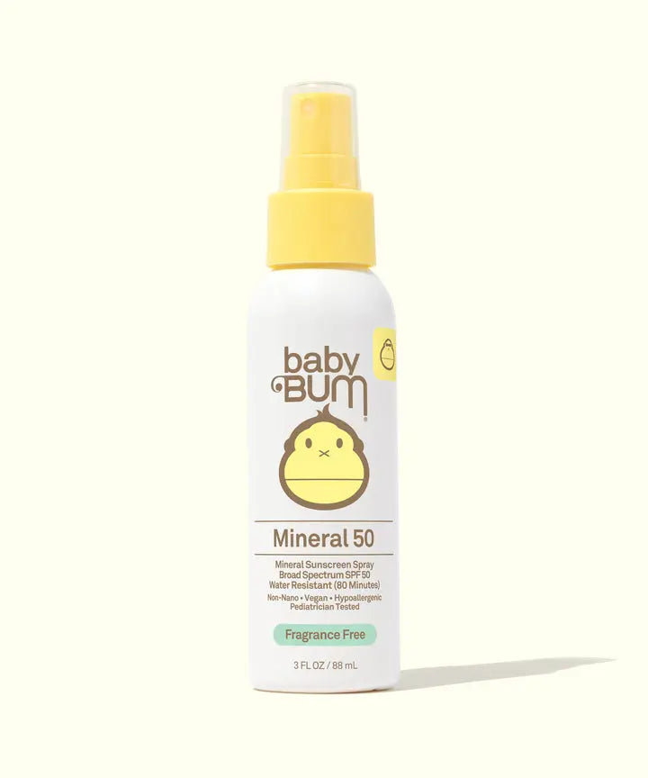 Sun Bum Baby Bum Mineral SPF 50 Sunscreen Spray 3oz Sun Bum