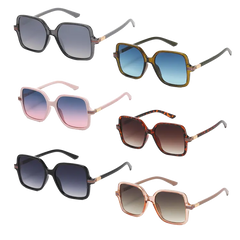 Sunglasses VG Oversized Square Gradient - Assorted Colors PinkPro Beauty Supply