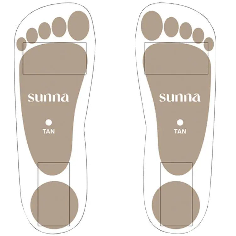 Sunna Foot Stickies 50 Pair Pack Sunna