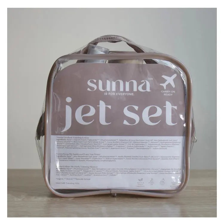 Sunna Tan Jet Set Travel Collection - Light/Medium Sunna