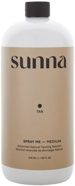 Sunna Tanning Solution Medium 33.8 oz - PinkPro Beauty Supply