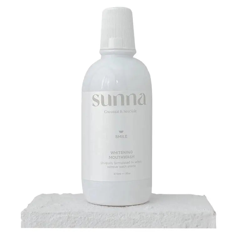 SunnaSmile Coconut Sea Salt Mouthwash Sunna