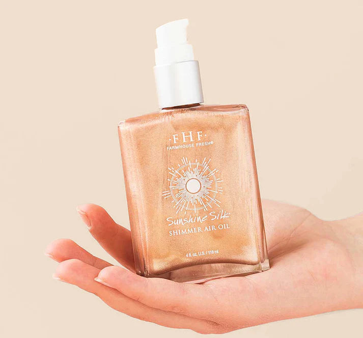 FarmHouse Fresh Sunshine Silk® Shimmer Air Oil Rose-Gold Luminizer - 4 oz.