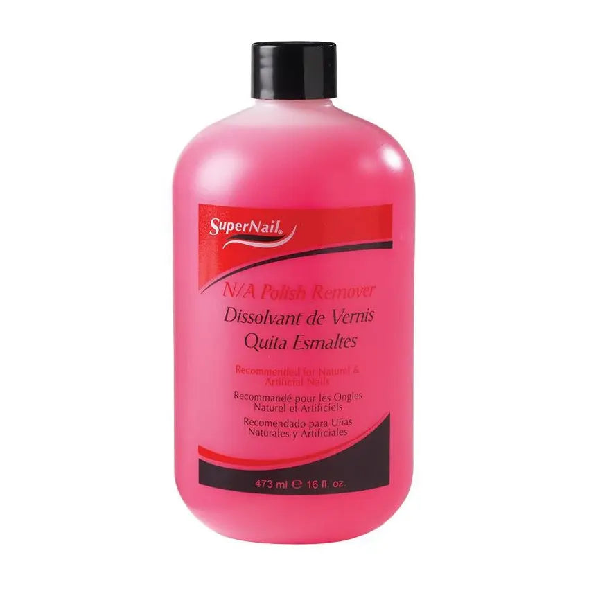 Supernail Non-Acetone Polish Remover PinkPro Beauty Supply