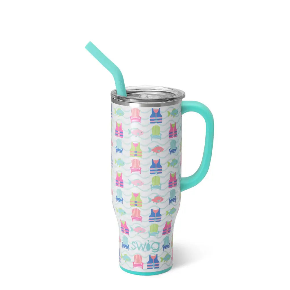 Swig Life 30 oz. Mega Mug - Lake Girl - PinkPro Beauty Supply