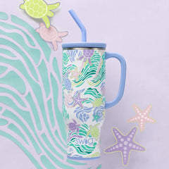 Swig Life Mega Mug 30 oz. - Sea Swirl Swig Life
