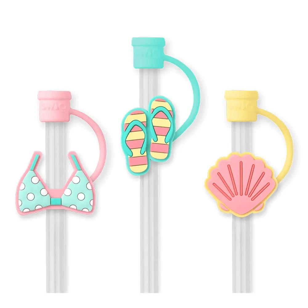 Swig Life Straw Topper Set - Errbody At The Beach Swig Life