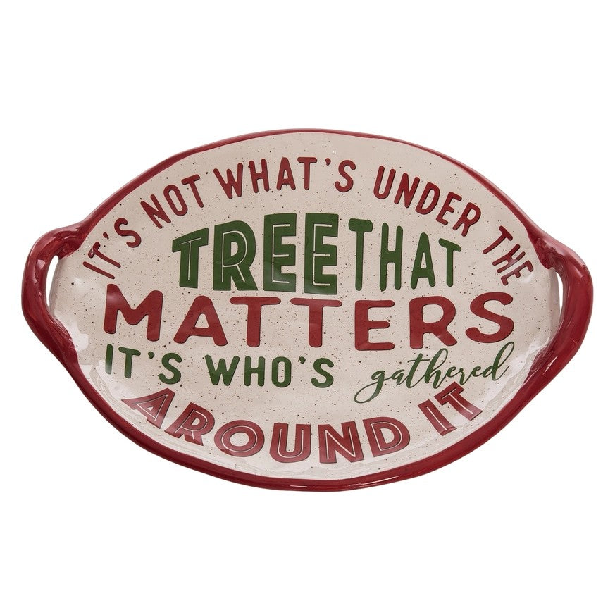 Ceramic Oval Platter 