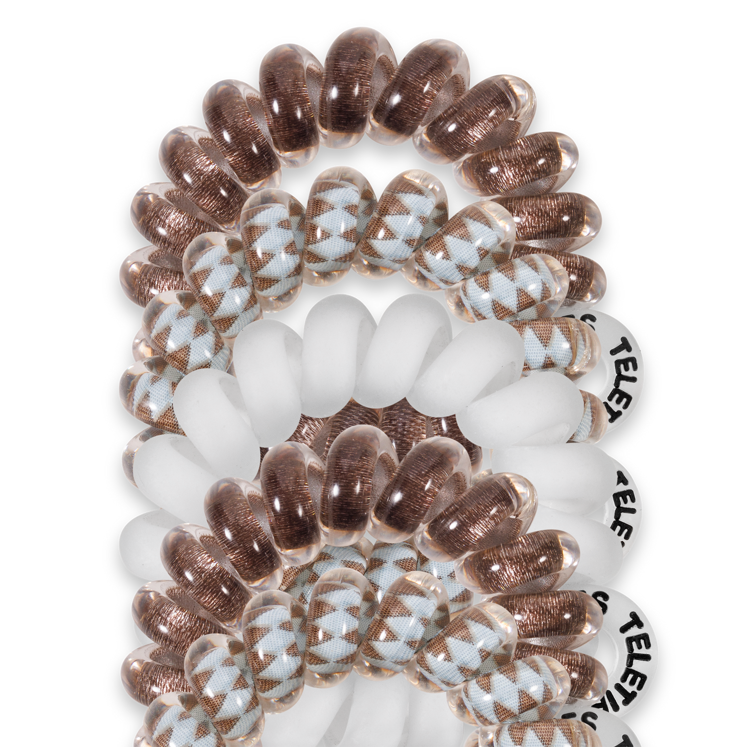 Teleties Hair Ties Tiny Truly Taupe - 5 Pack