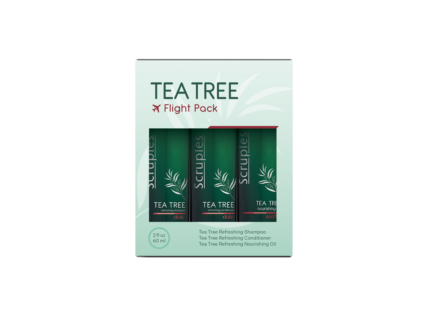 Scruples Tea Tree Flight Pack Trio