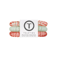 Teleties Hair Ties Calming Coral Teleties