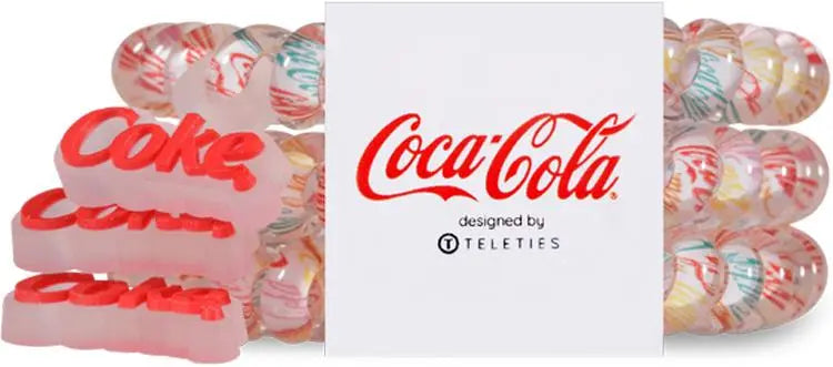 Teleties Hair Ties Have a Coke® and a Smile Teleties