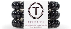 Teleties Hair Ties Jet Black Teleties