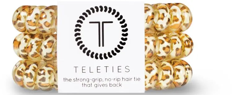 Teleties Hair Ties Leopard Teleties