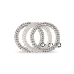 Teleties Hair Ties Silver Slay - Large Teleties